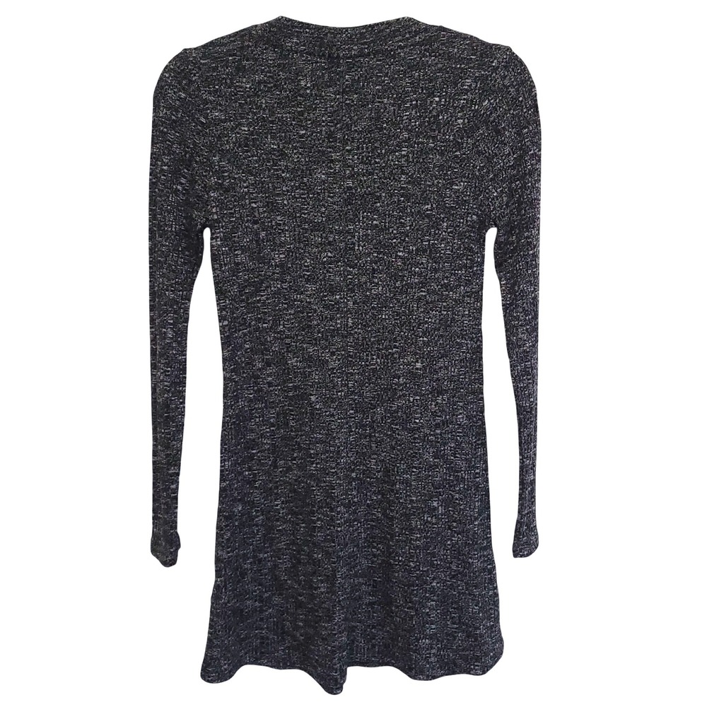 Topshop Women's Long Sleeve Marled Knit Mini Dress‎ Size US 4 UK 8